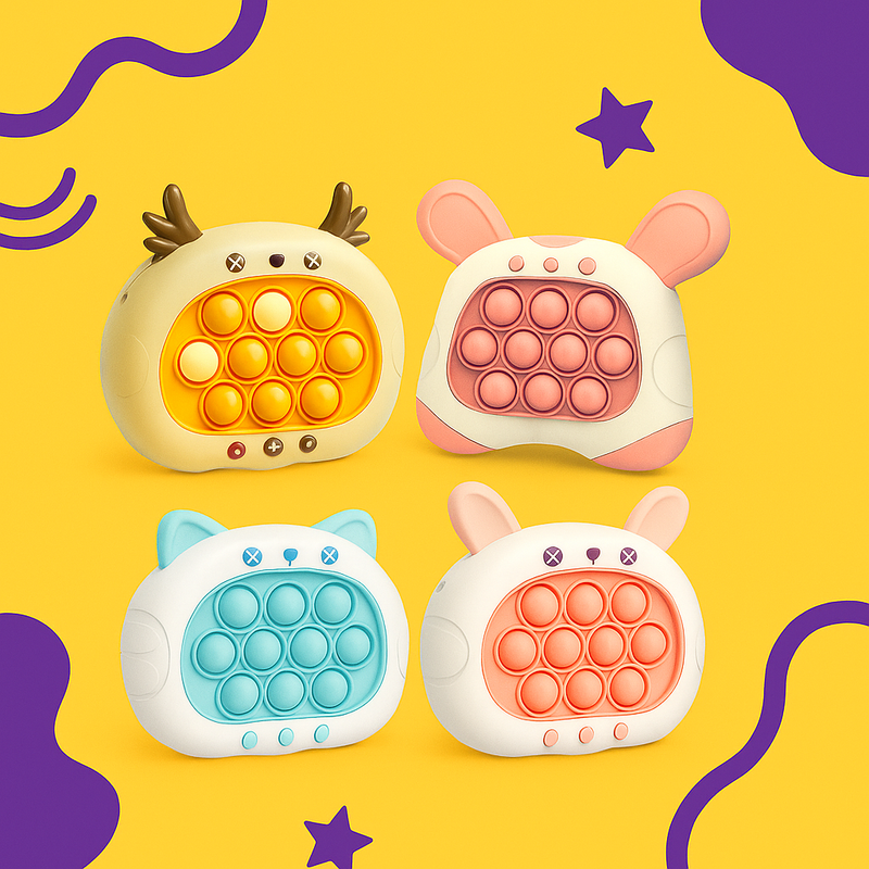 Máquina de jogo de toupeira popular para crianças, brinquedo de quebra-cabeça