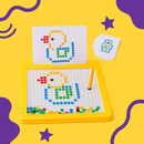 Prancheta de desenho magnética para crianças, placa de doodle com caneta magnética