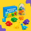 Dino Alfabeto & Números — Jogo de Combinações