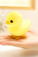 2 peças de brinquedos de galinha e pato saltadores de corda