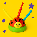 Brinquedo Musical De Atividade Ar Livre Joaninha Bluetooth