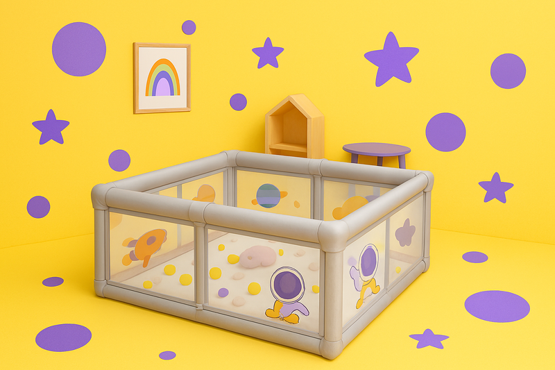 Cercadinho de bebê lavável, proteção para bebês, tapete protetor para engatinhar