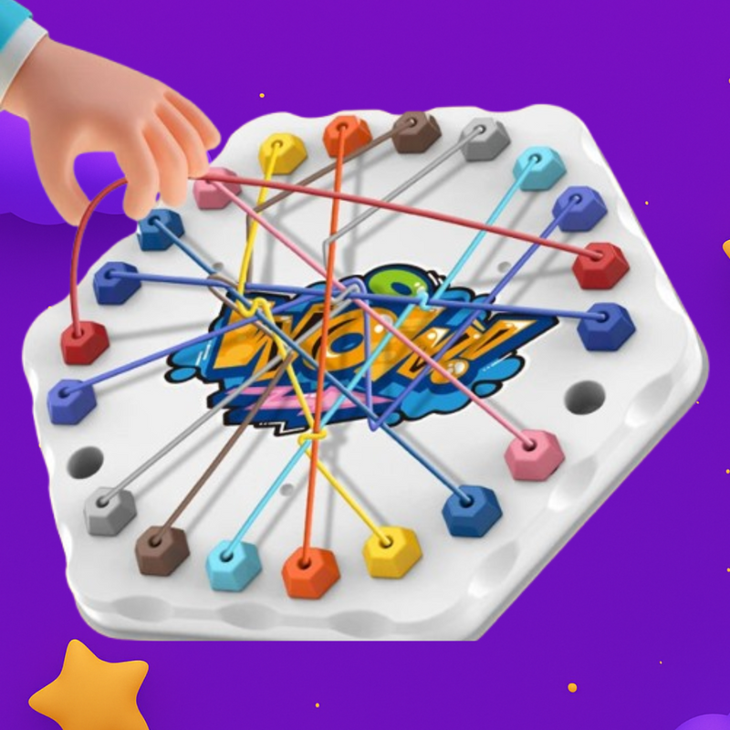 Jogo de Elásticos Coloridos