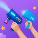 Pistolas de Bolhas Espaciais — Diversão Intergaláctica