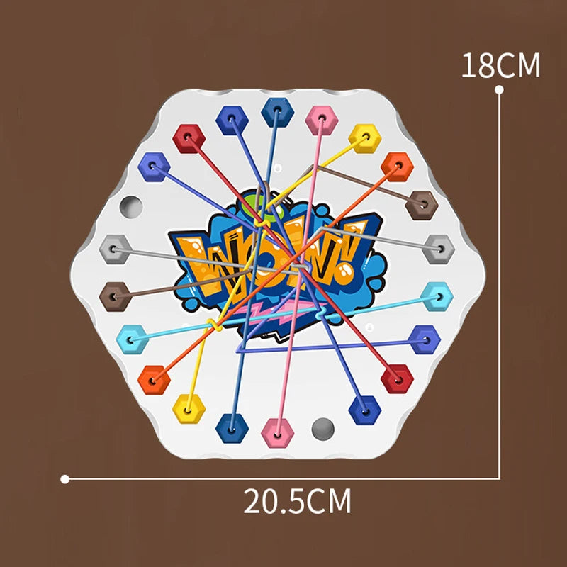 Jogo de Elásticos Coloridos