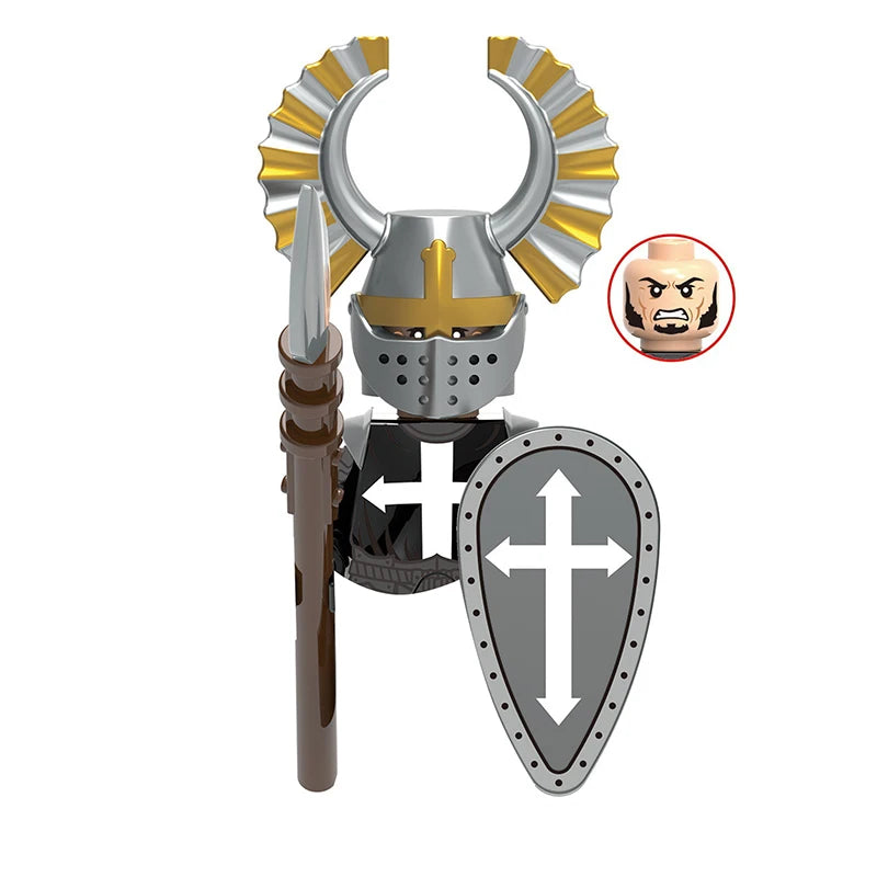 Kit Cavaleiros do Reino — Miniaturas Medievais Colecionáveis