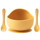 Kit Bowl com Talheres de Silicone e Madeira